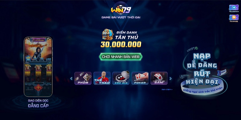 Win79 – Game bài vượt thời đại uy tín 2025