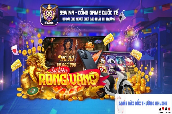 99Vina gamebaidoithuongonlinelive