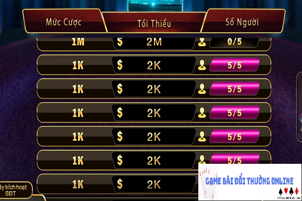 Bài bửu gamebaidoithuongonlinelive