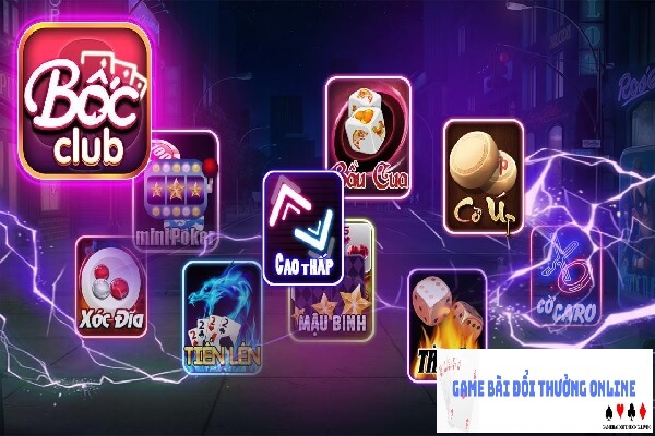 Bốc Club – Sân chơi bài đổi thưởng đỉnh cao dành cho game thủ Việt!