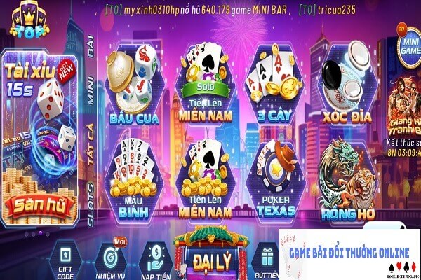 Kho game ThanQuay gamebaidoithuongonlinelive