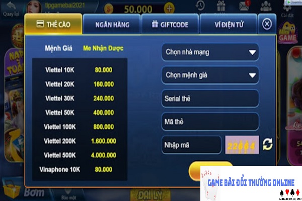Nạp tiền Mely Club gamebaidoithuongonlinelive