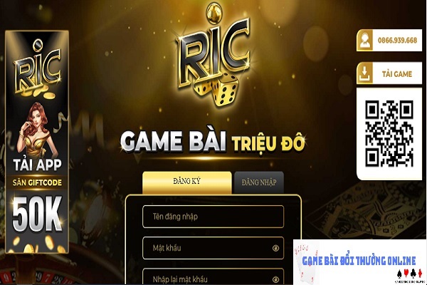 Ric Win gamebaidoithuongonlinelive