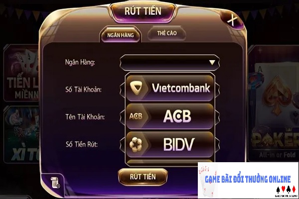 Rút tiền MayClub gamebaidoithuongonlinelive