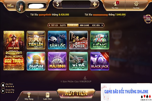VinWin gamebaidoithuongonlinelive