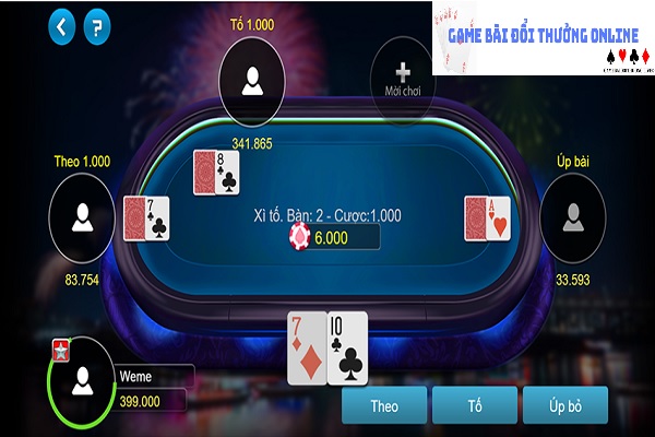 Xì Tố gamebaidoithuongonlinelive