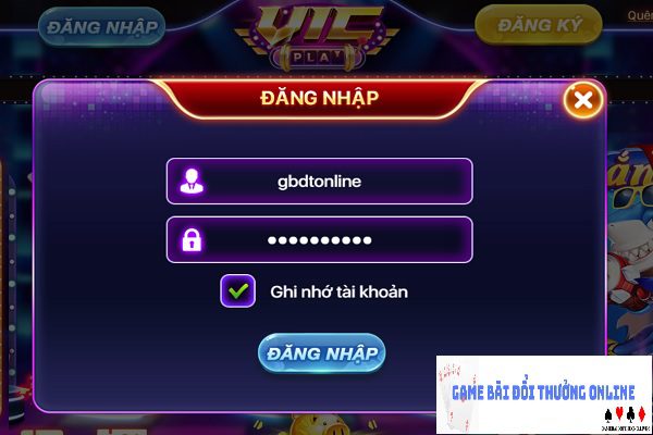 Đăng nhập Vic Play gamebaidoithuongonlinelive