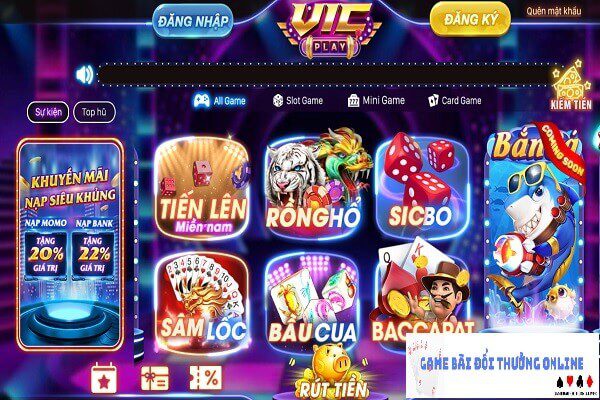 Kho game Vic Play gamebaidoithuongonlinelive