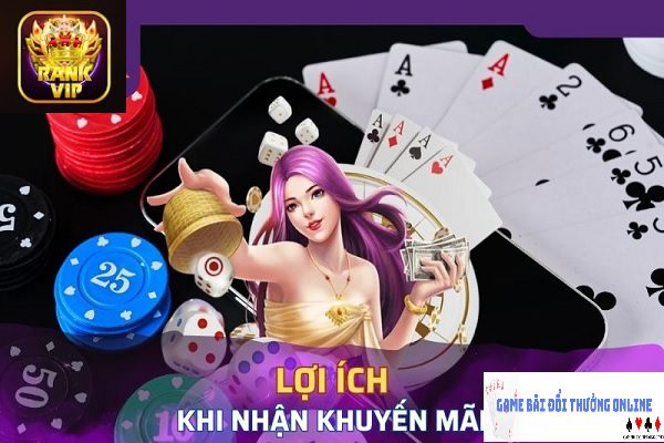 Khuyến mãi cổng game RankVip gamebaidoithuongonlinelive